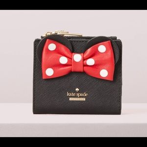 Kate Spade ♠️ Minnie Mouse Wallet, NWT